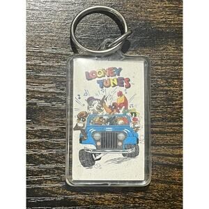 WARNER BROS. WB Crew Keychain Acrylic Looney Toons 1993